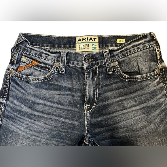 Ariat Other - Ariat M7 Straight Leg Slim Fit Men’s Jeans 32/34